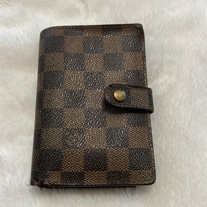 Louis Vuitton Damier Azur Porte Monnaie Billets Viennois Bifold Wallet Preloved